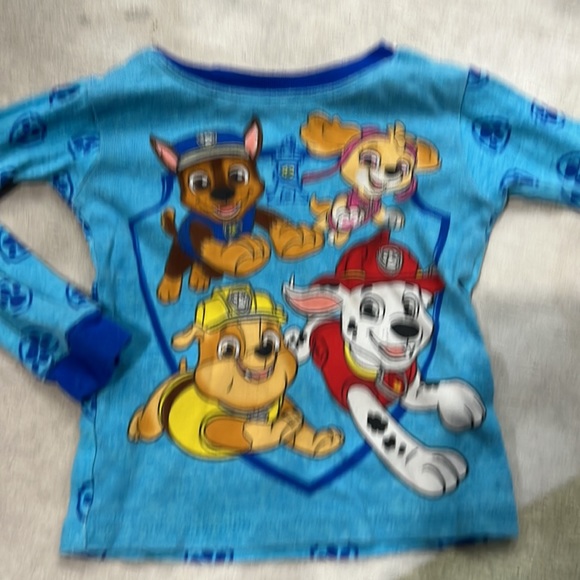 Bundle of toddler boys, paw patrol pajamas, baseball, cap hat and backpack set - Picture 4 of 4